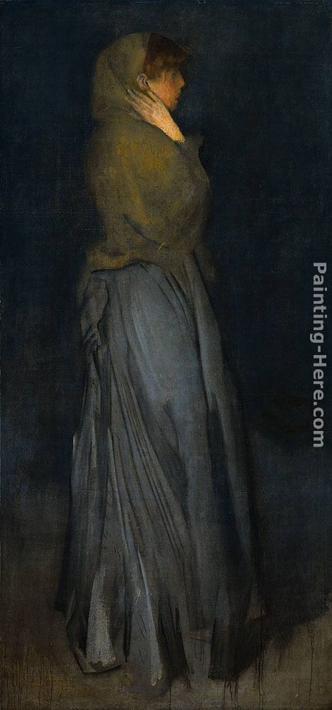 James Abbott McNeill Whistler Arrangement in Yellow and Grey Effie Deans